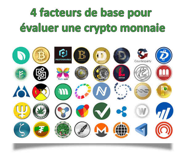 4 facteurs de base pour évaluer une crypto monnaie