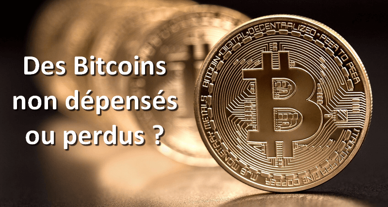 Des Bitcoins non dépensés ou perdus ?
