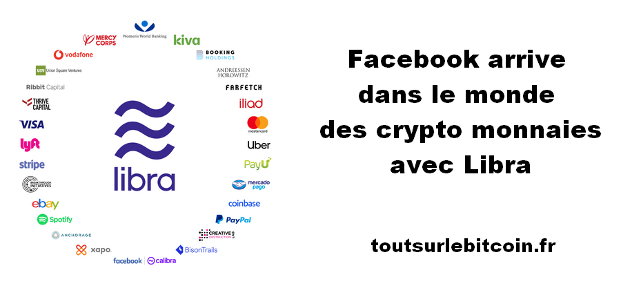 Facebook arrive dans le monde des crypto monnaies avec Libra