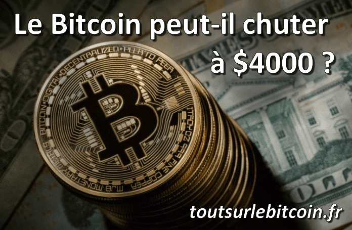 Le Bitcoin peut-il chuter à 4000 dollars ?